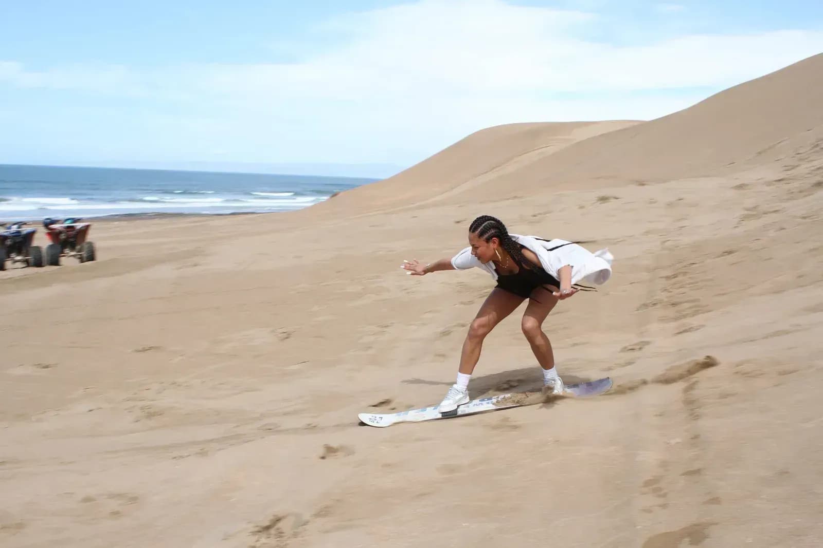 Sandboarding in Agadir: Timlalin Dunes & Ocean Views thumbnail 8