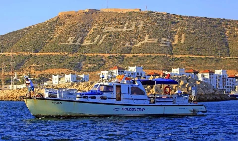 Agadir Boat Trip – Half-Day Ocean Cruise with Lunch & Fishing
